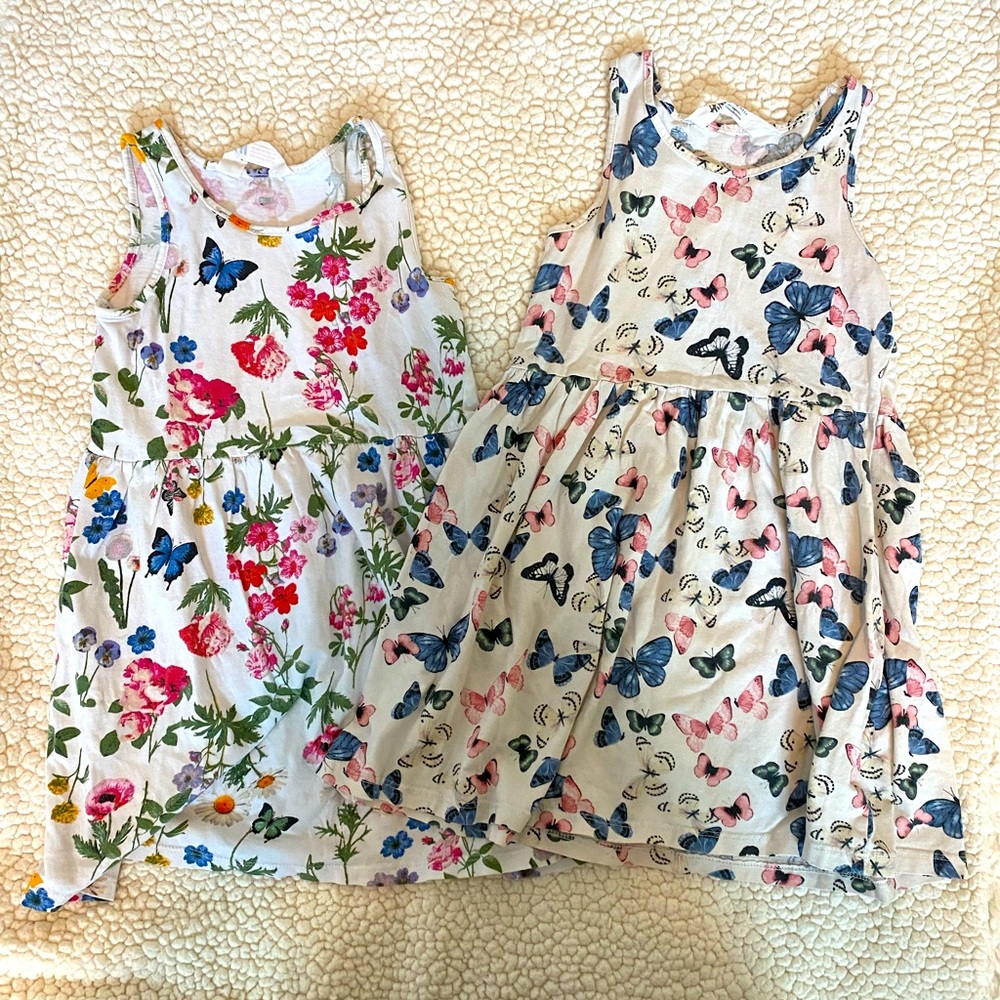 Set of H&M brand girls dresses